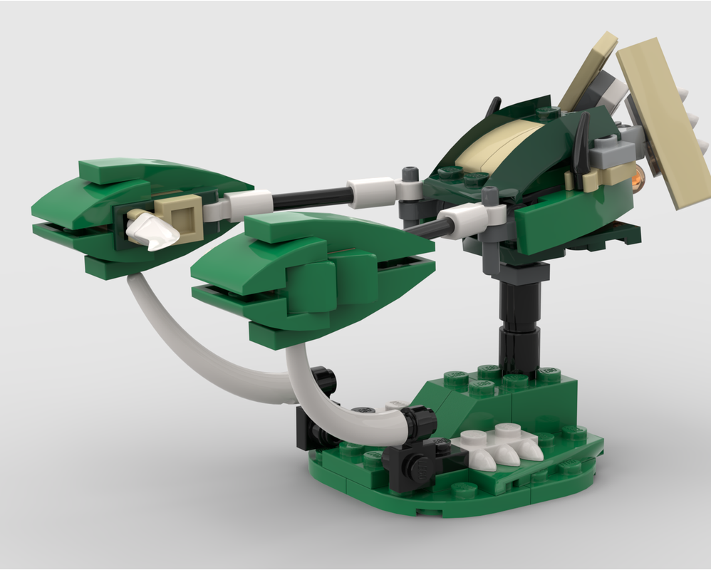 LEGO MOC Mini Dino Pod Racer by lolQwertz | Rebrickable - Build with LEGO