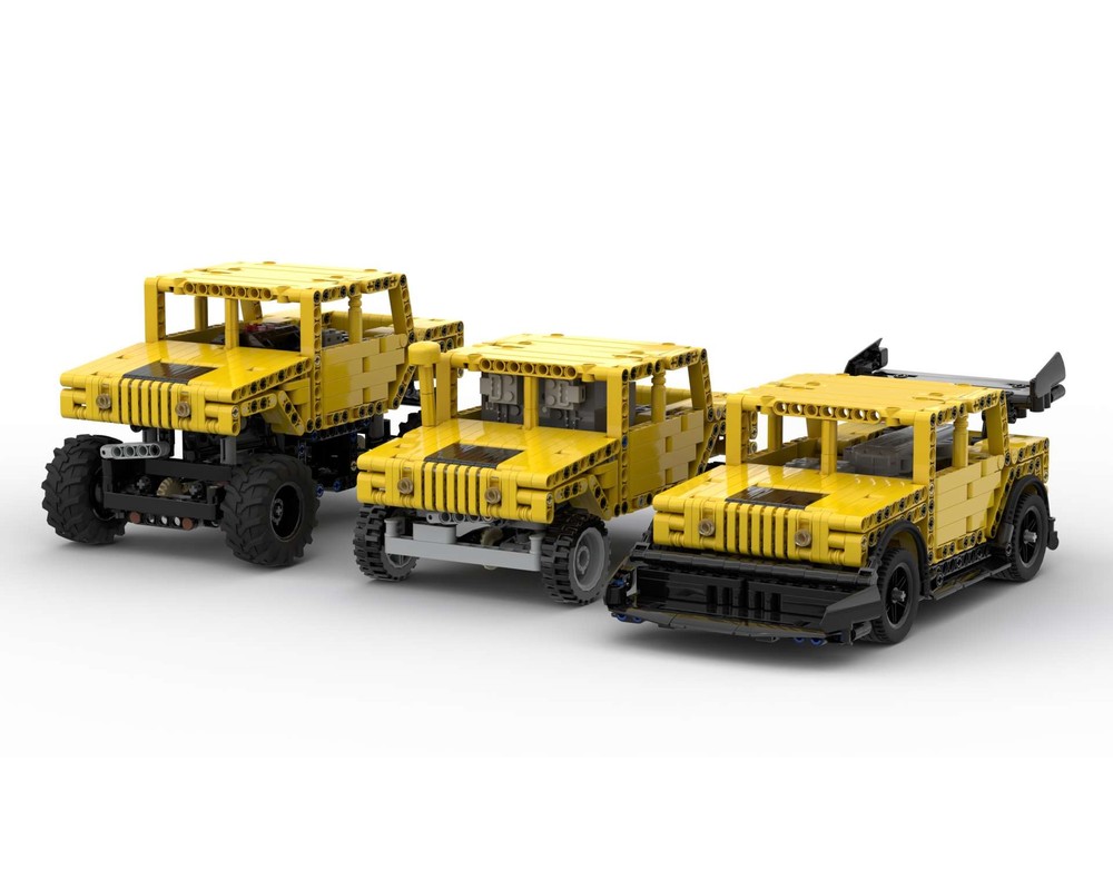 LEGO MOC-224582 Race Humvee by Stinkwell Exhaust Creations ...