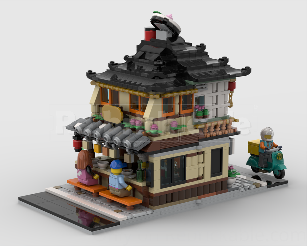 LEGO MOC Japan Restaurant by AlessandroMaffioli | Rebrickable - Build ...