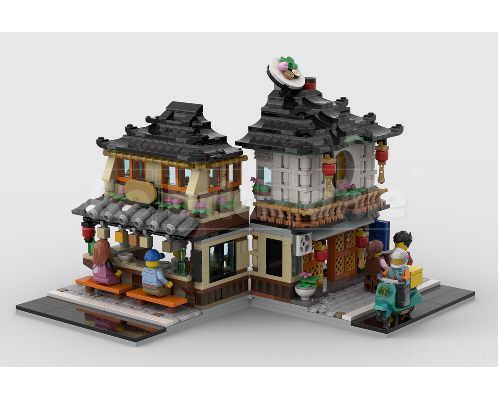 LEGO MOC-224597 Japan Restaurant by AlessandroMaffioli | Rebrickable ...