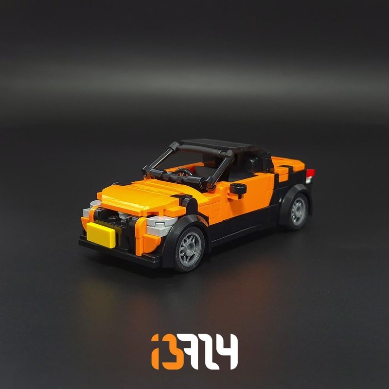 LEGO MOC Daihatsu Copen XPLAY by ilyabuilder724 | Rebrickable