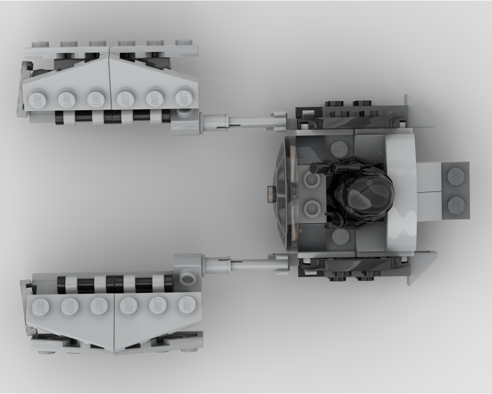 LEGO MOC Mini Tie Pod-Racer by lolQwertz | Rebrickable - Build with LEGO