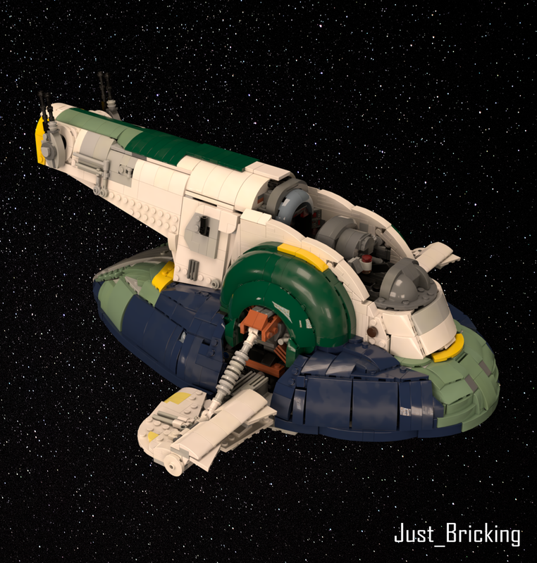 LEGO MOC UCS Slave I upgrades by just_bricking Rebrickable
