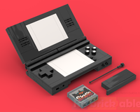 LEGO MOC-224692 Nintendo DS Lite v2 (improved cartridge slot