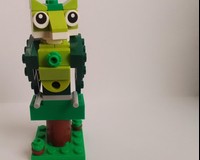 Green Owl Bird