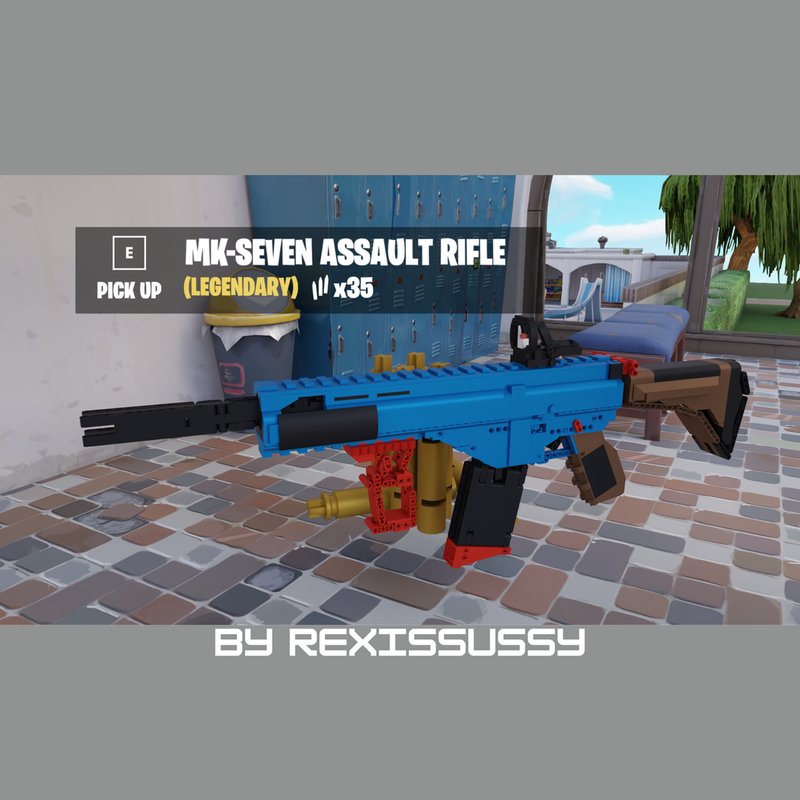 LEGO MOC-224909 MK-Seven Assault Rifle by Rexissussy | Rebrickable