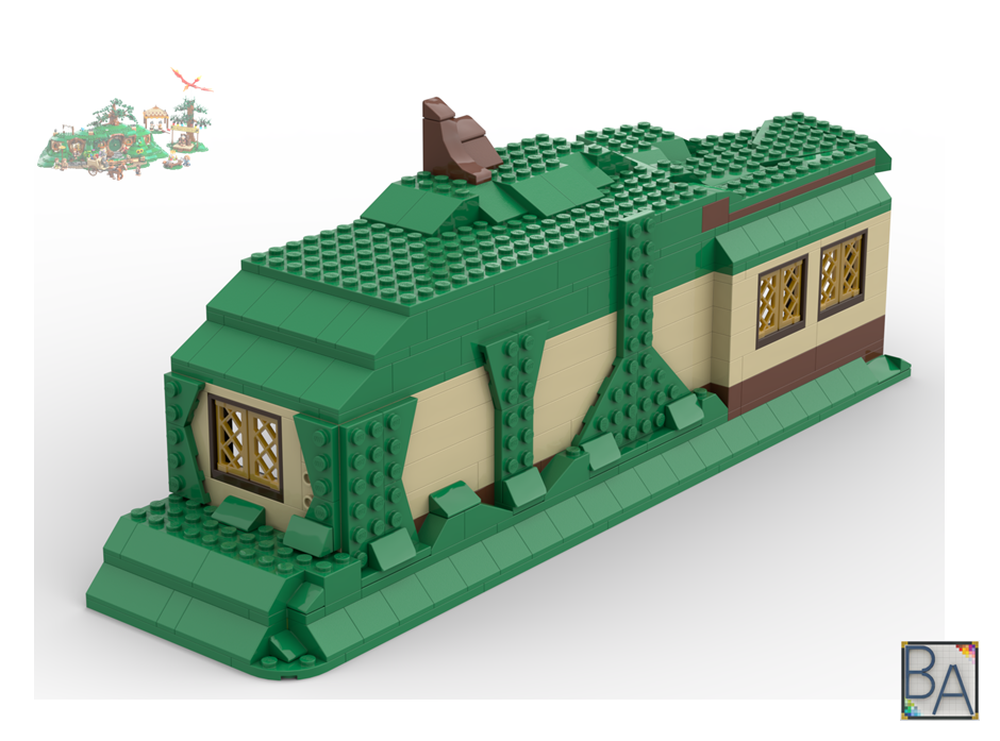 The Shire Enclosure (compatible with set 10354)