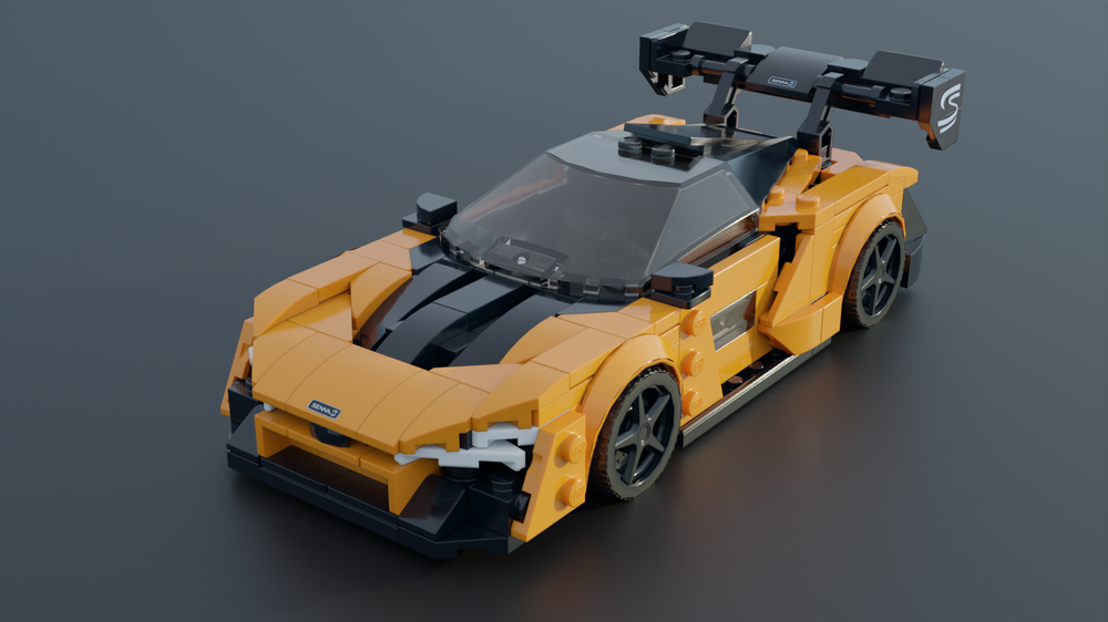 LEGO MOC-225075 Mclaren Senna by YourDailyBrick | Rebrickable