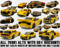 LEGO 76901 MOCs with Building Instructions | Rebrickable - Build