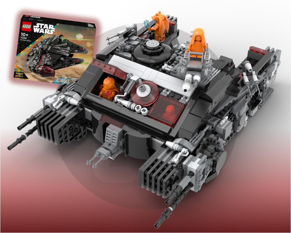 LEGO MOC 75389 - Imperial TX-225 Tank - Death and Night