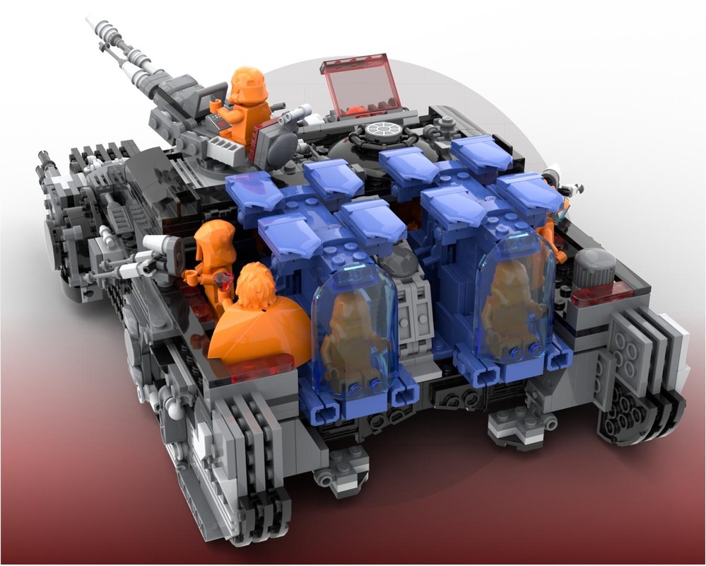 LEGO MOC-225215 75389 - Imperial TX-225 Tank - Death and Night