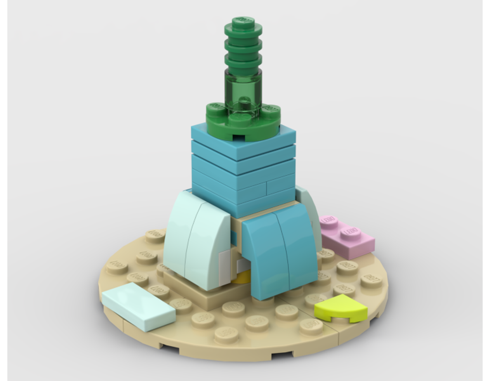 LEGO MOC 31128 Scyscraper by Rovel | Rebrickable - Build with LEGO