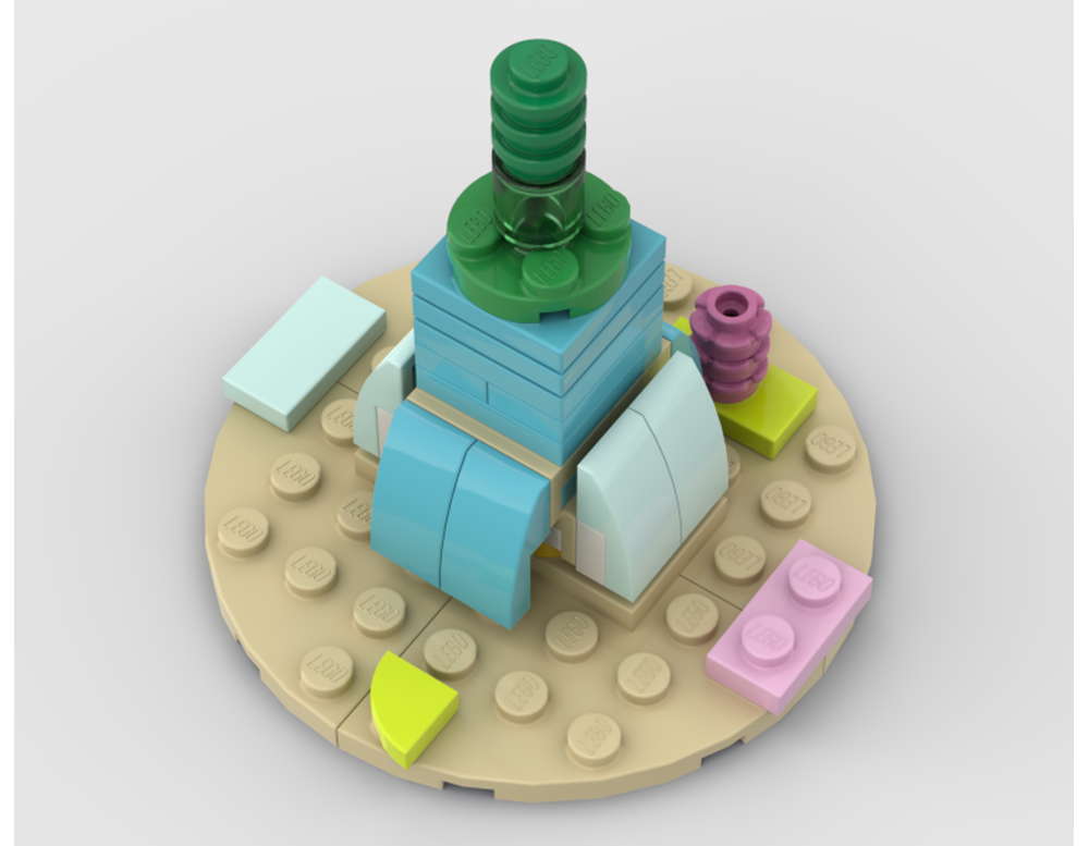 LEGO MOC 31128 Scyscraper by Rovel | Rebrickable - Build with LEGO