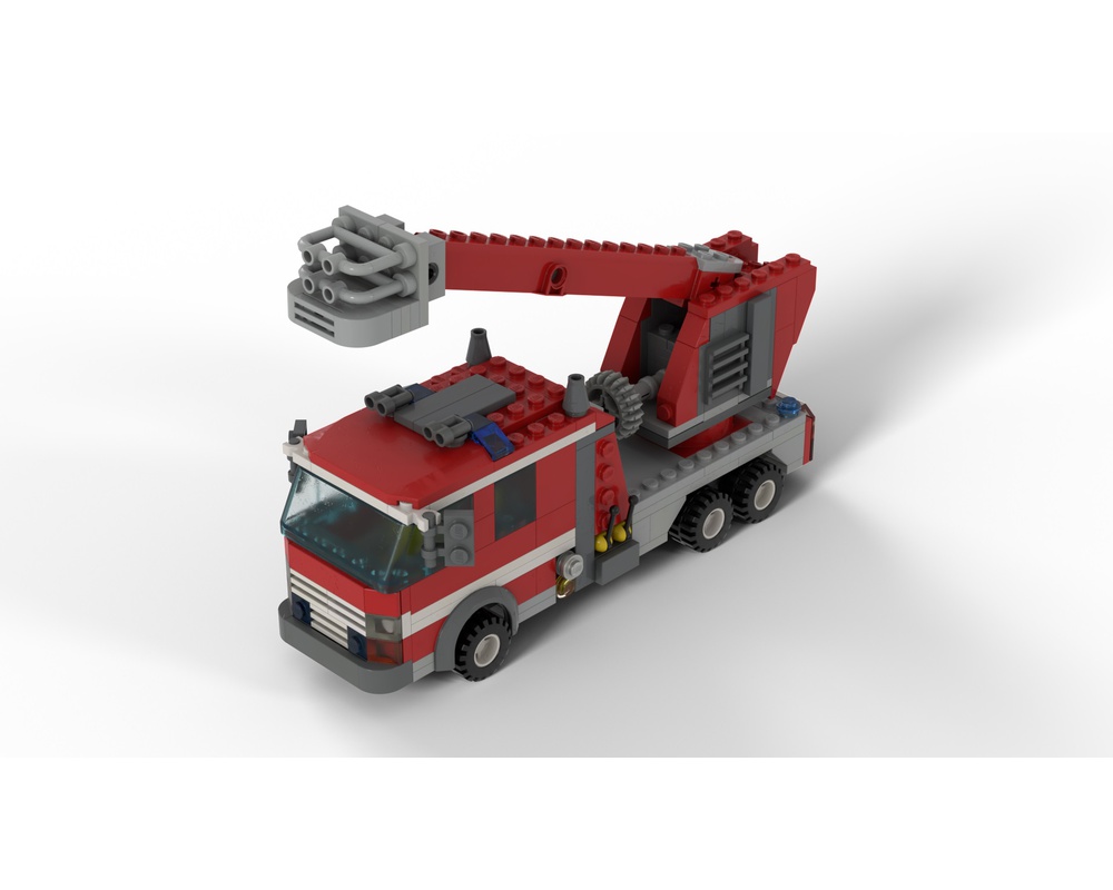 lego fire truck moc