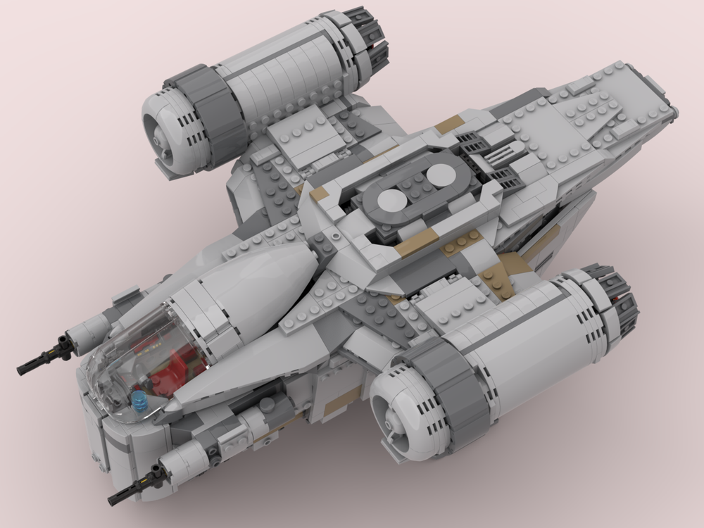 LEGO MOC-225384 Razor Crest MOD by BrickTr00per by BrickTr00per ...