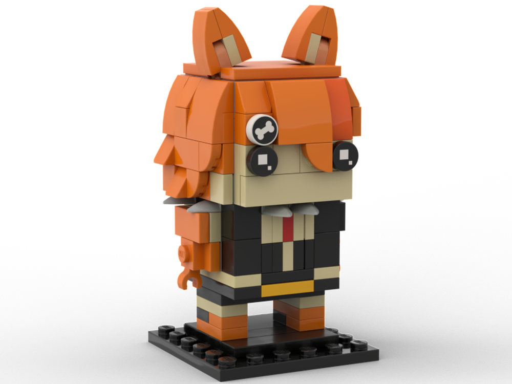 LEGO MOC-225396 Buffpup Brickheadz by Bricksy32 | Rebrickable - Build ...