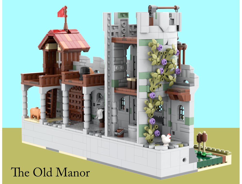 LEGO MOC-225410 Medieval Castle: The Old Manor by PeppePell ...