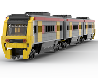 オーストラリア鉄道 Queensland railグッズセット 非売品 LEGO MOC-225437 Queensland Rail IMU 160 Series by lcasssss
