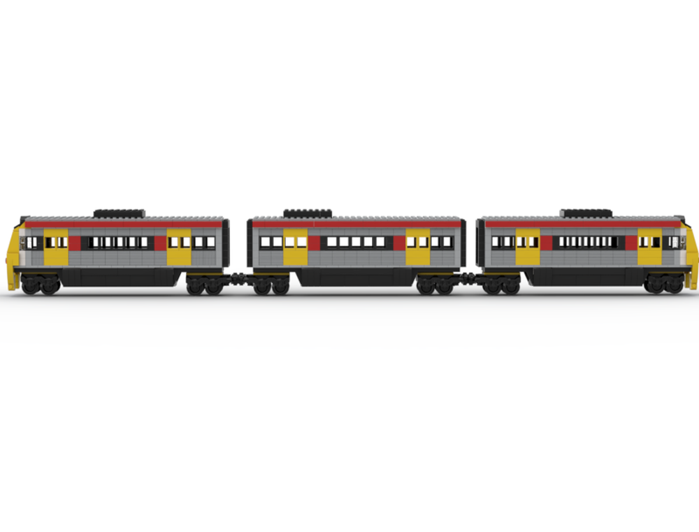 LEGO MOC-225437 Queensland Rail IMU 160 Series by lcasssss