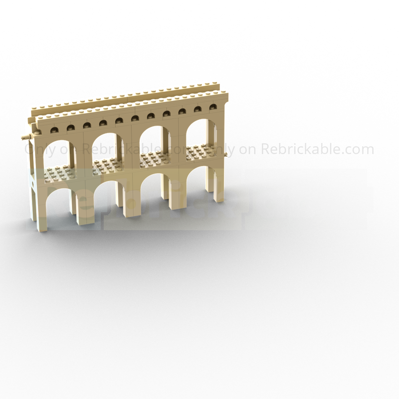 LEGO MOC-225503 Roman Aqueduct by ElrondBrickbuilder | Rebrickable ...