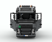 LEGO MOC-225599 Volvo FH16_8x6 heavy tractor truck by Qiyue1992