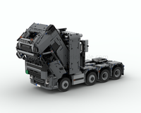 LEGO MOC-225599 Volvo FH16_8x6 heavy tractor truck by Qiyue1992