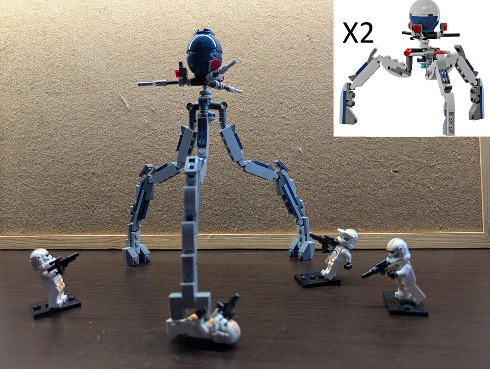 LEGO MOC-225701 Bigger Octuptarra tri-droid 2X 75372 Alternative