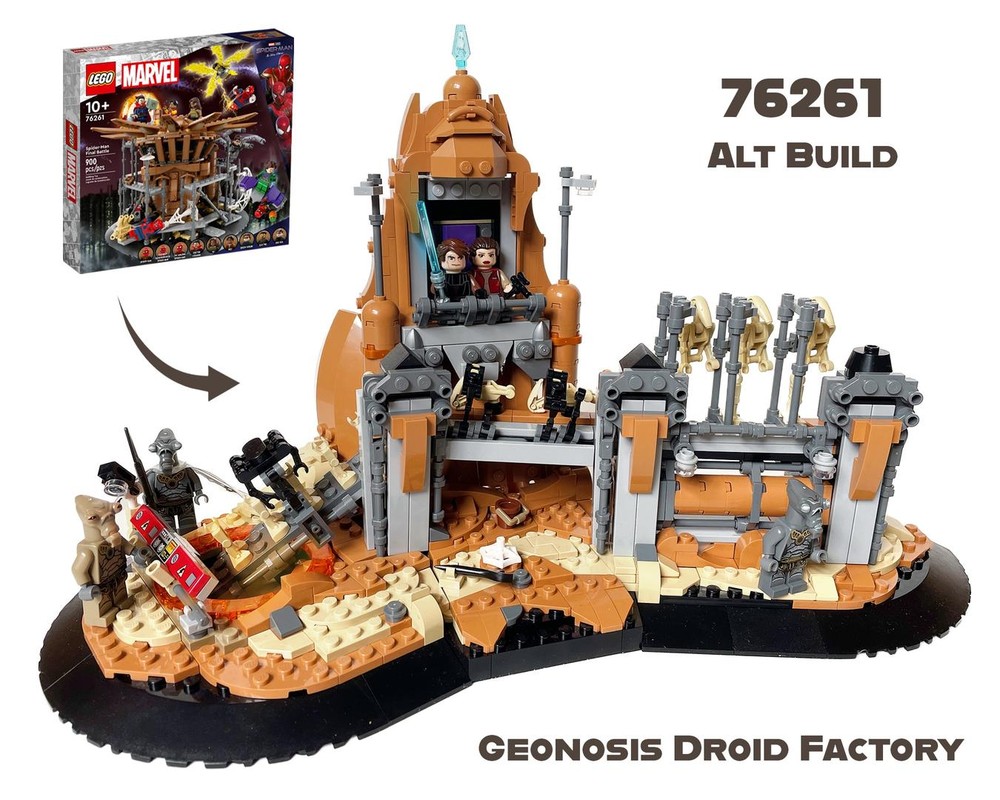 LEGO MOC Geonosis Droid Factory - Alt-build 76261 by brick98989