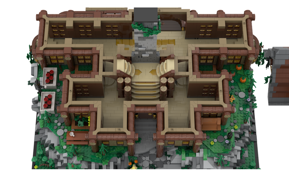 LEGO MOC-225869 Rustic Mountain House by Helldogg12 | Rebrickable ...