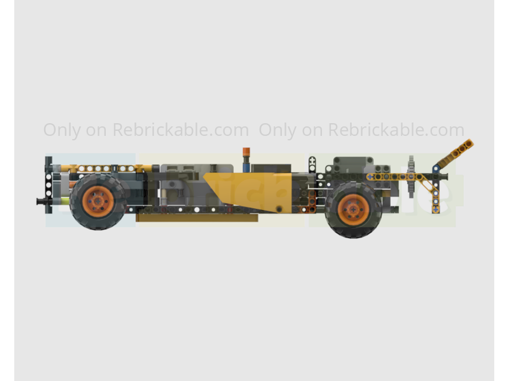 LEGO MOC-225941 Simple RC Race Car by RoundTCG | Rebrickable - Build ...