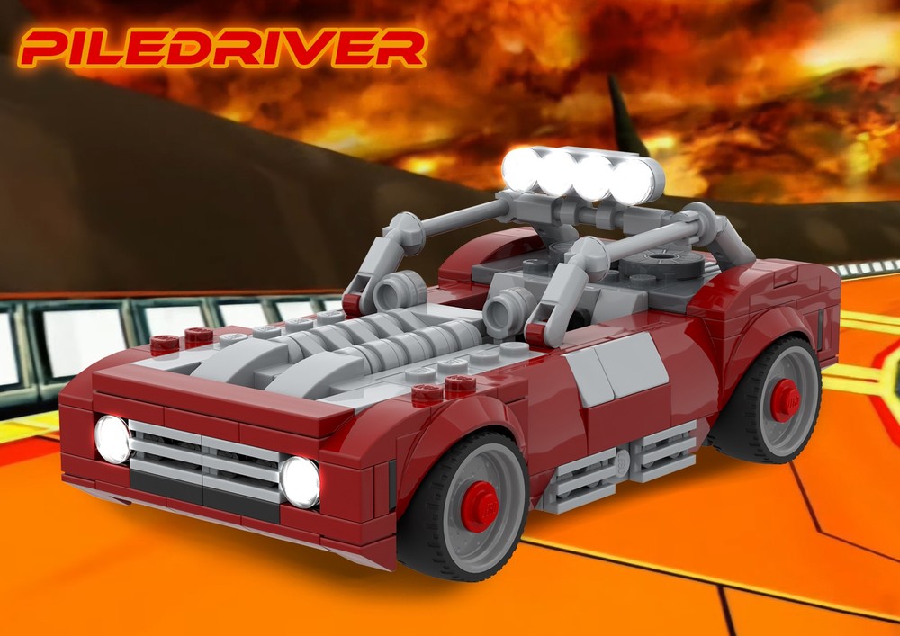 LEGO MOC-225966 Piledriver – Hot Wheels: Acceleracers by Pfundjj