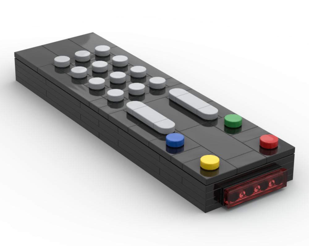 LEGO MOC Tv Remote by wesleyjjohnson2003 | Rebrickable - Build with LEGO