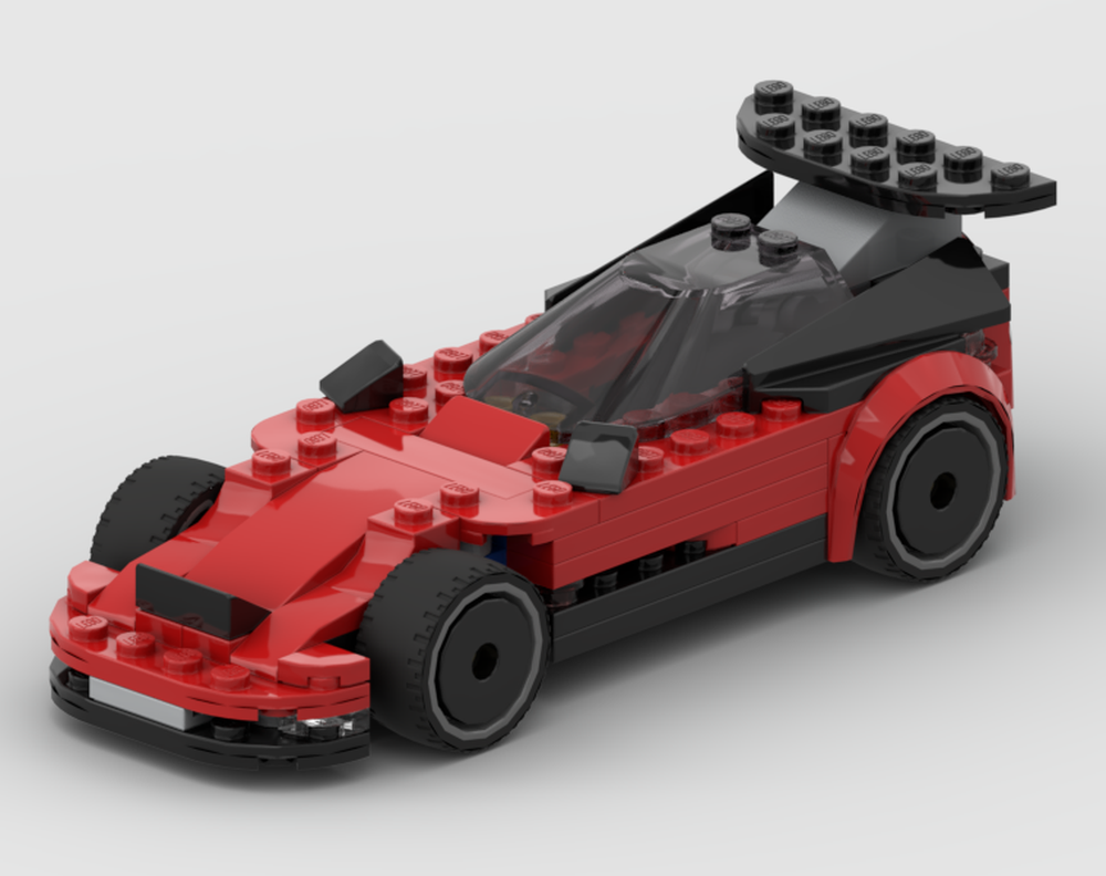 LEGO MOC-225983 Rally Wedge (60448 alt) by DRT16 | Rebrickable - Build ...