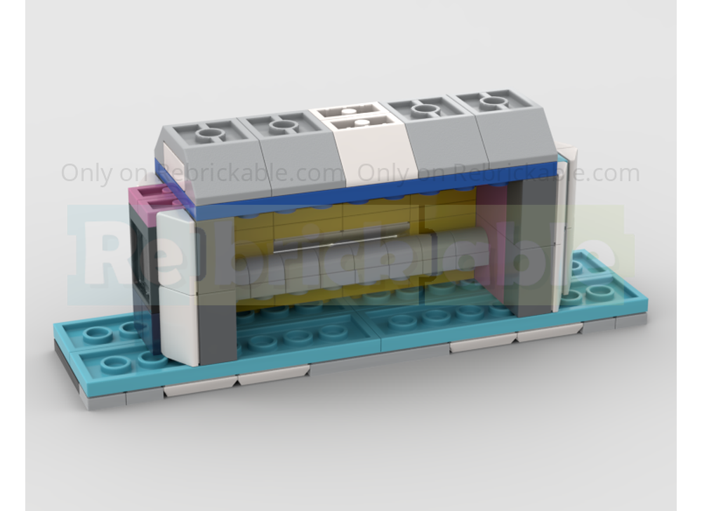 LEGO MOC-226026 40518 Alt Build - Double Decker Bus & Bus Stop by Andy ...