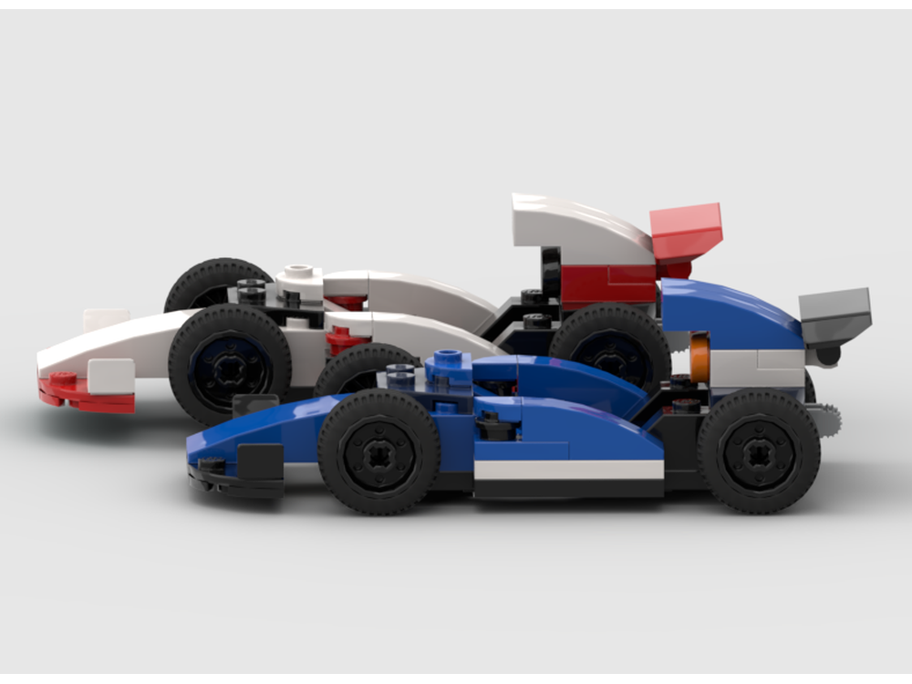 LEGO MOC-226077 Improved F1 Cars (60464 alt) by DRT16