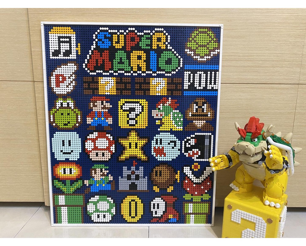 LEGO MOC-226113 Super Mario Pixel art MOC with Lego 21226 by ...