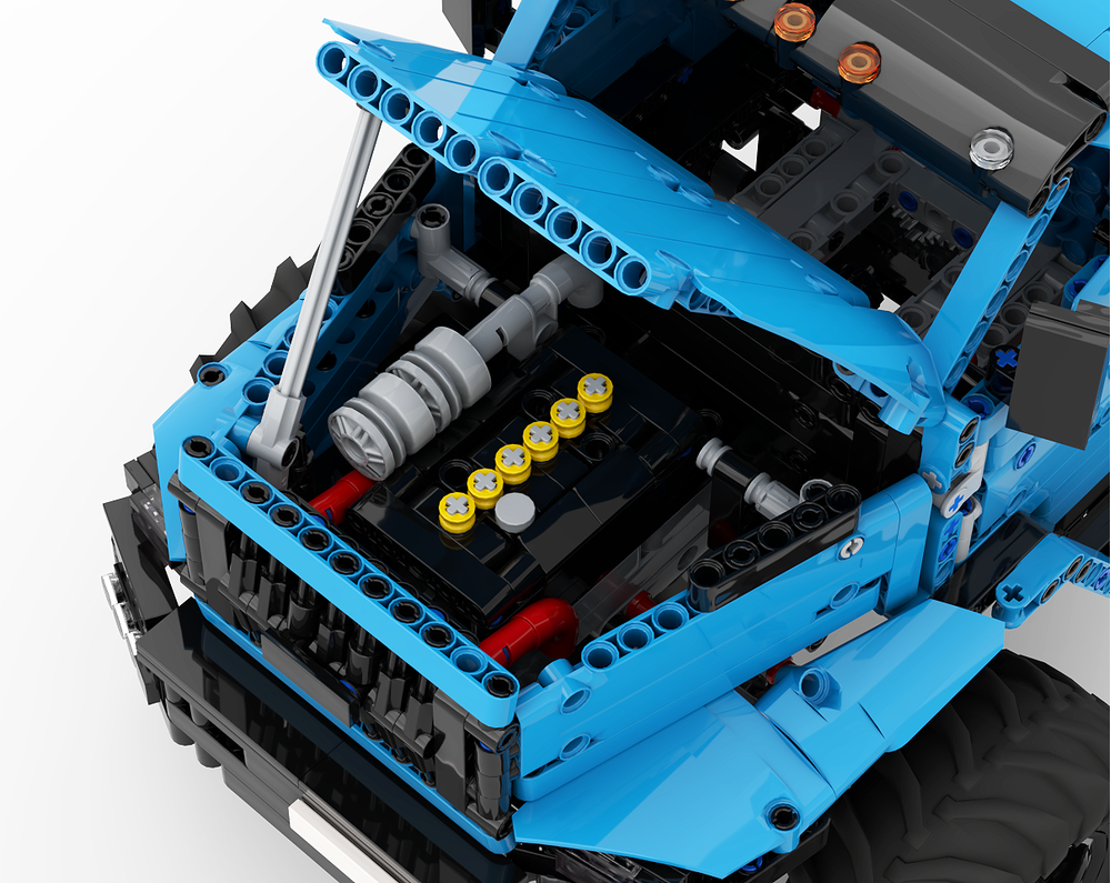 LEGO MOC Ural Next - Drilling rig by denismers | Rebrickable - Build ...