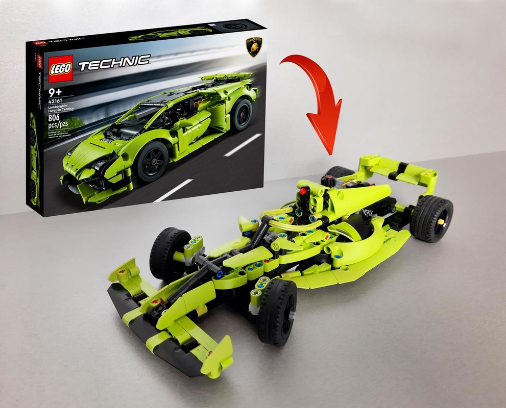 LEGO MOC 42161 Formula One car by Bortnick | Rebrickable - Build