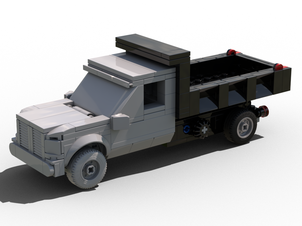 LEGO MOC Modular City Dump Body by DudPR | Rebrickable - Build with LEGO