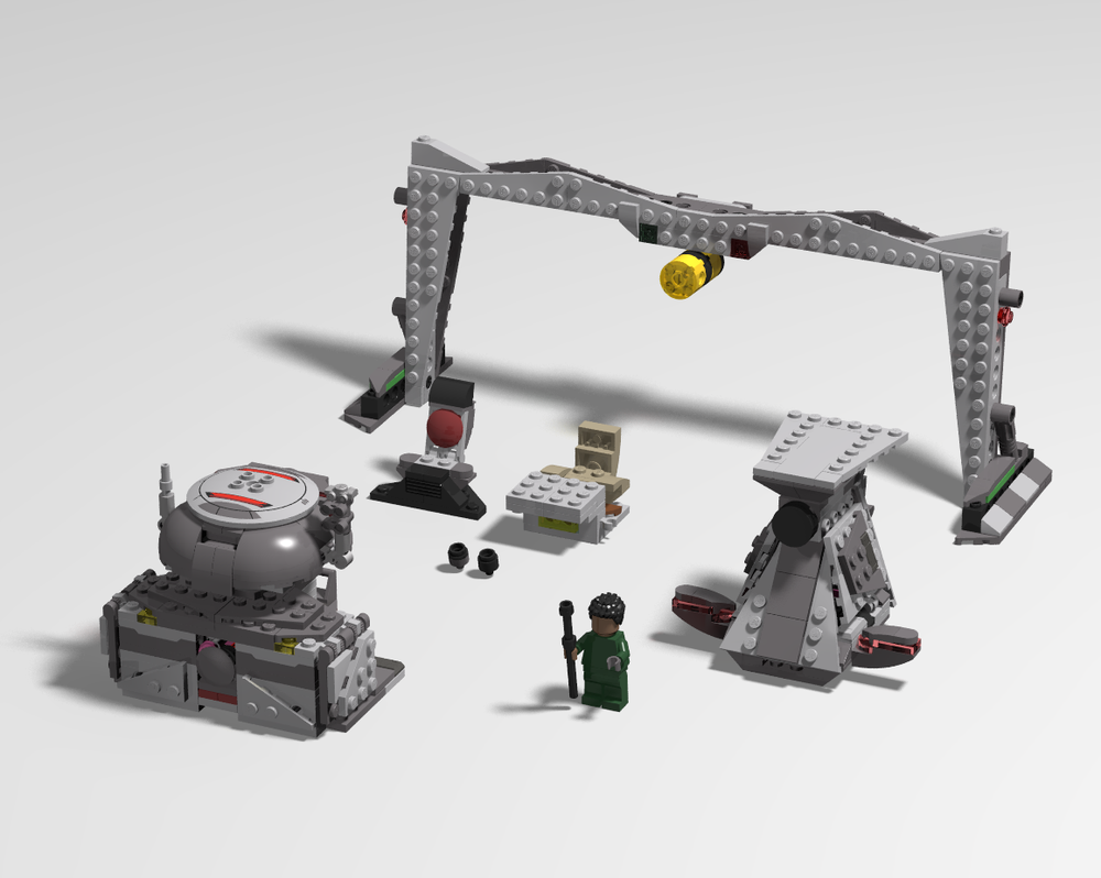 LEGO MOC Saw Gerrera's Rhydo Processor and Partisan Front Base by ...