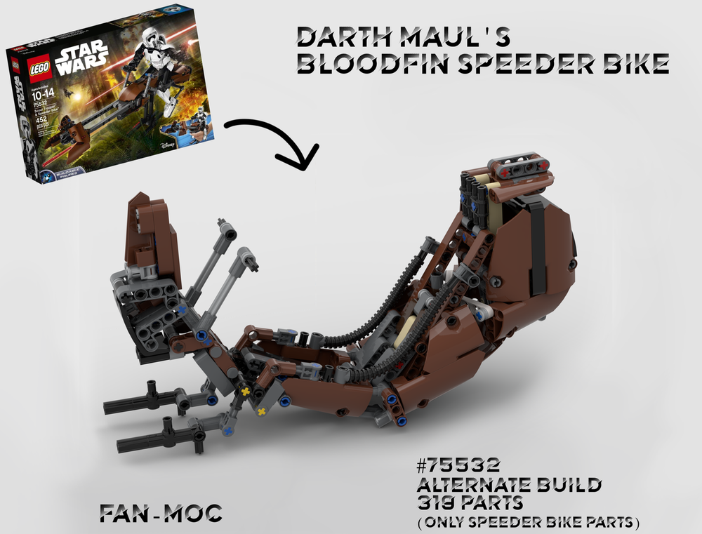 LEGO MOC-226640 75532 Maul's Sith Speeder - LEGO Scout Trooper