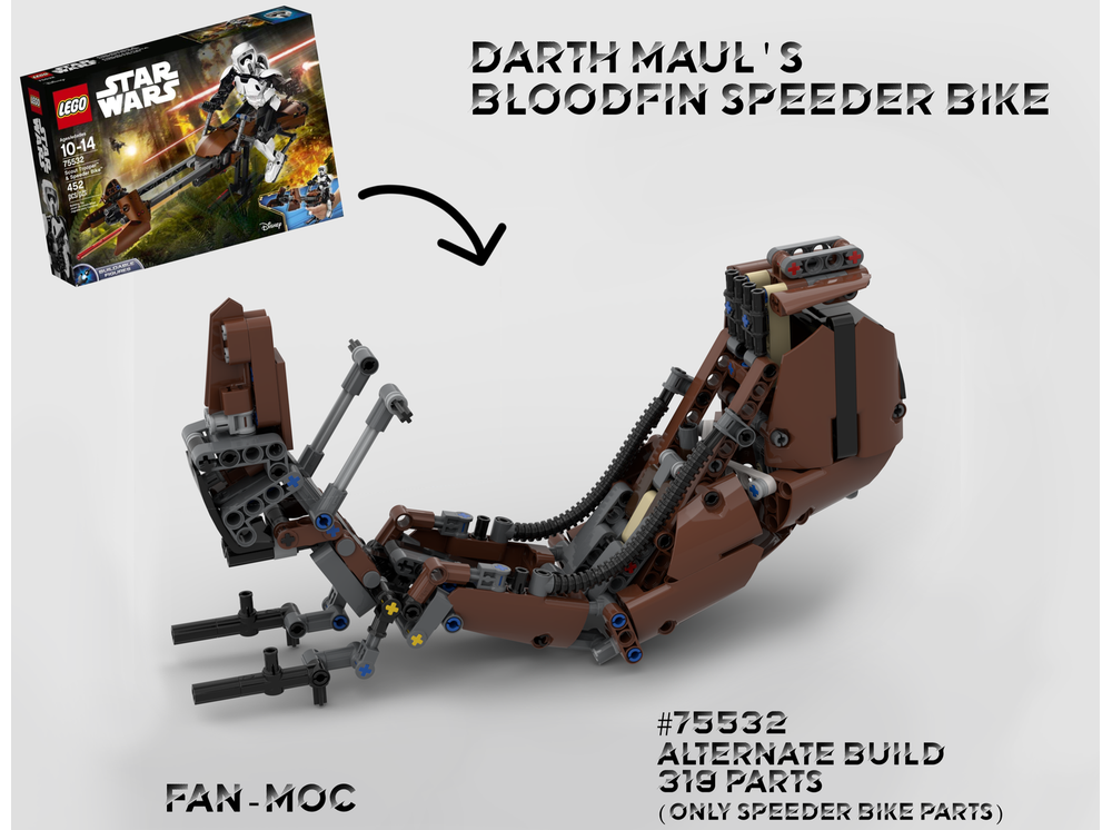 フライトデッキ LEGO MOC-226640 75532 Maul's Sith Speeder - LEGO Scout Trooper