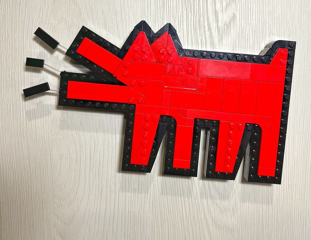 LEGO MOC barking dog by afool | Rebrickable - Build with LEGO