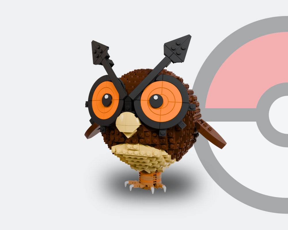 LEGO MOC-226705 Hoothoot by KraftyKoopa | Rebrickable - Build with LEGO