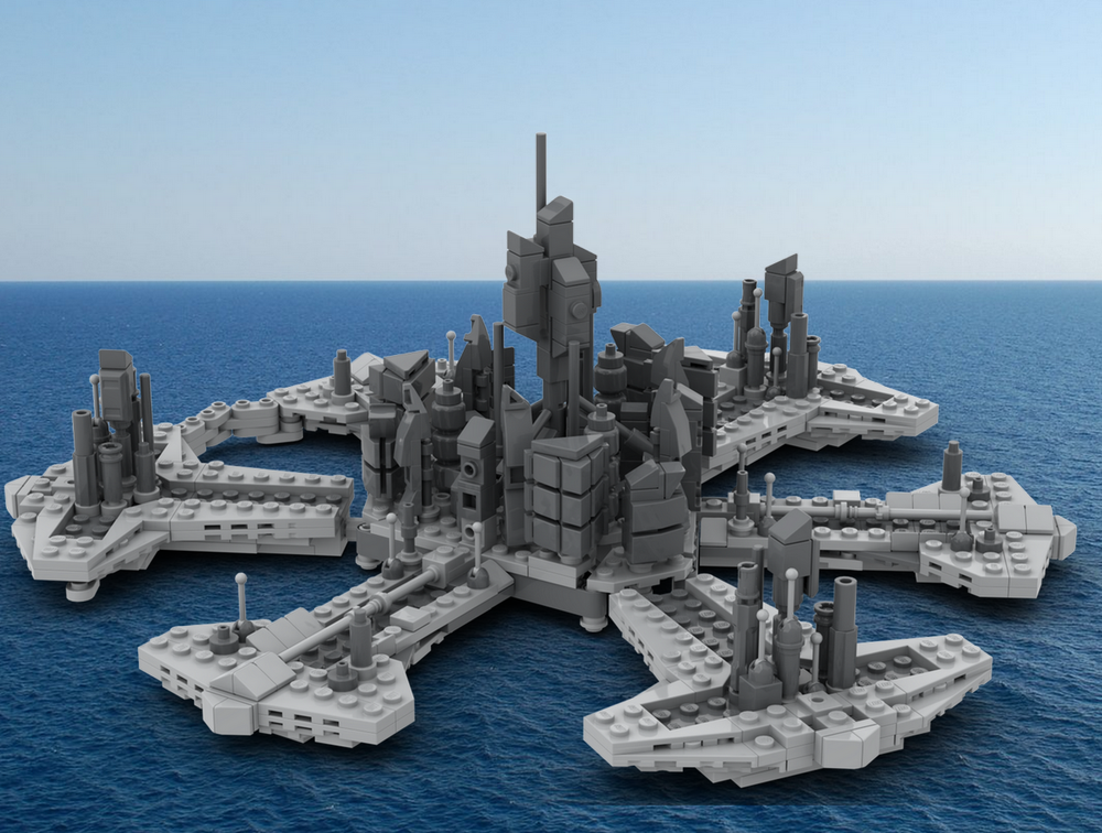 LEGO MOC-226793 City of Atlantis - Stargate Atlantis by wanaka ...