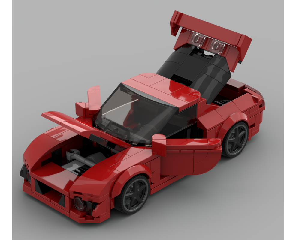 LEGO MOC Mazda RX7 FD by Brickworks Engineering | Rebrickable - Build ...
