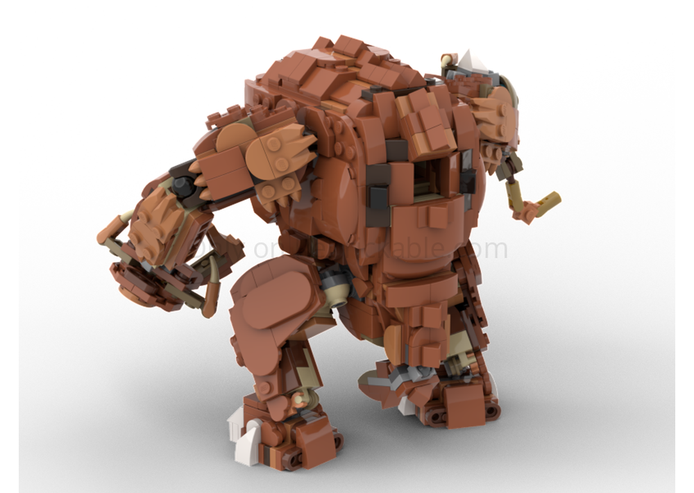 LEGO MOC 31150+31154 Rancor by zengogobrick | Rebrickable - Build with LEGO