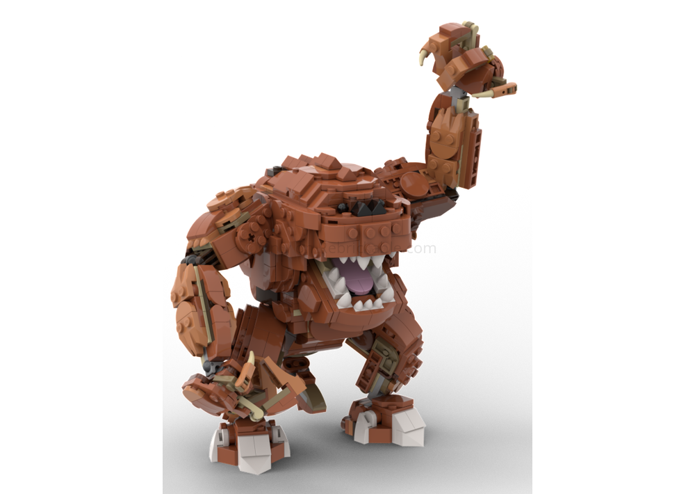 LEGO MOC-226879 31150+31154 Rancor by zengogobrick | Rebrickable ...
