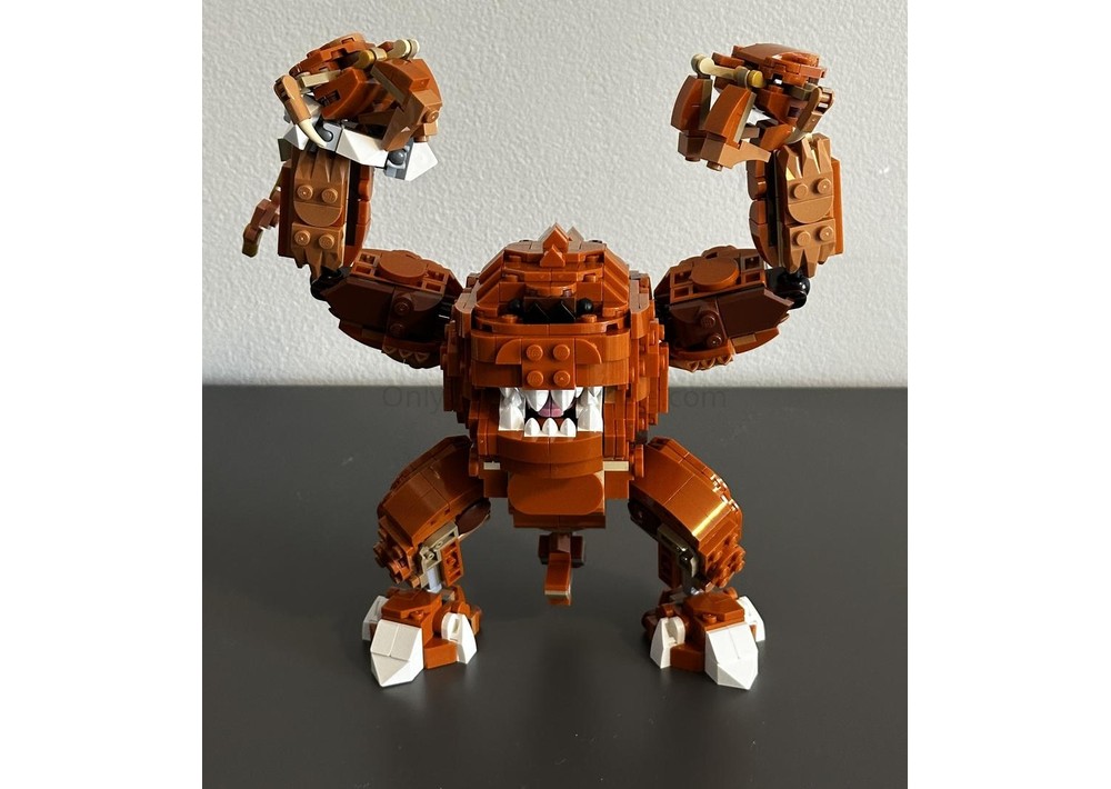LEGO MOC-226879 31150+31154 Rancor by zengogobrick | Rebrickable ...