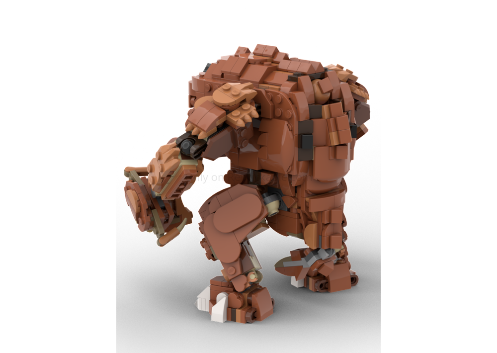 LEGO MOC-226879 31150+31154 Rancor by zengogobrick | Rebrickable ...